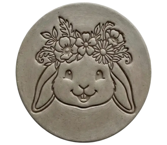 XL Keramikstempel ’Lachender Hase’ – Großes Statement für deinen Ton - osterstempel