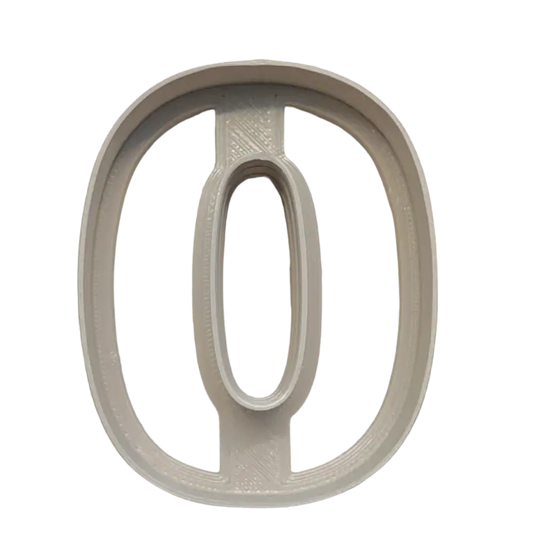 Zahlen Ausstecher/Cutter 1 - Null 6cm hoch - Spruchstempel