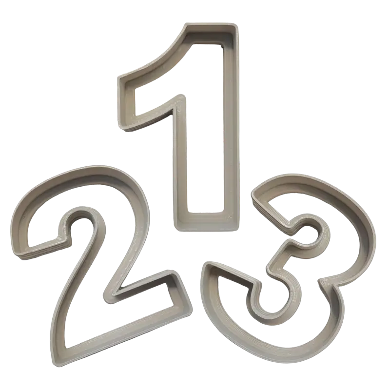 Zahlen Ausstecher/Cutter 1 - Spruchstempel