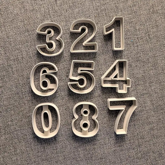 Zahlen - Stempel B-Ware / 2te Wahl